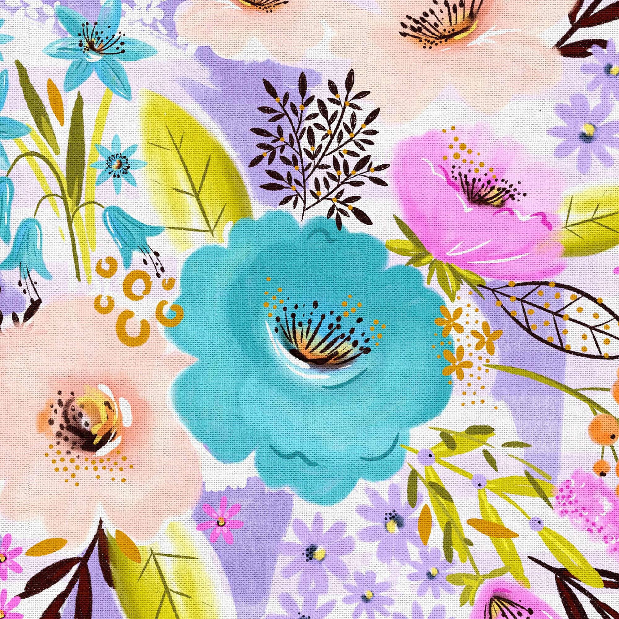 Fabric Editions Floral Cotton Fabric